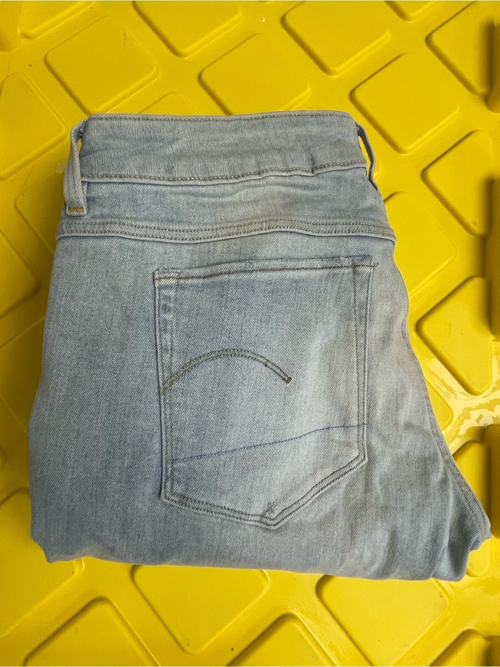 G-Star Light Blue Low Super Skinny Jeans